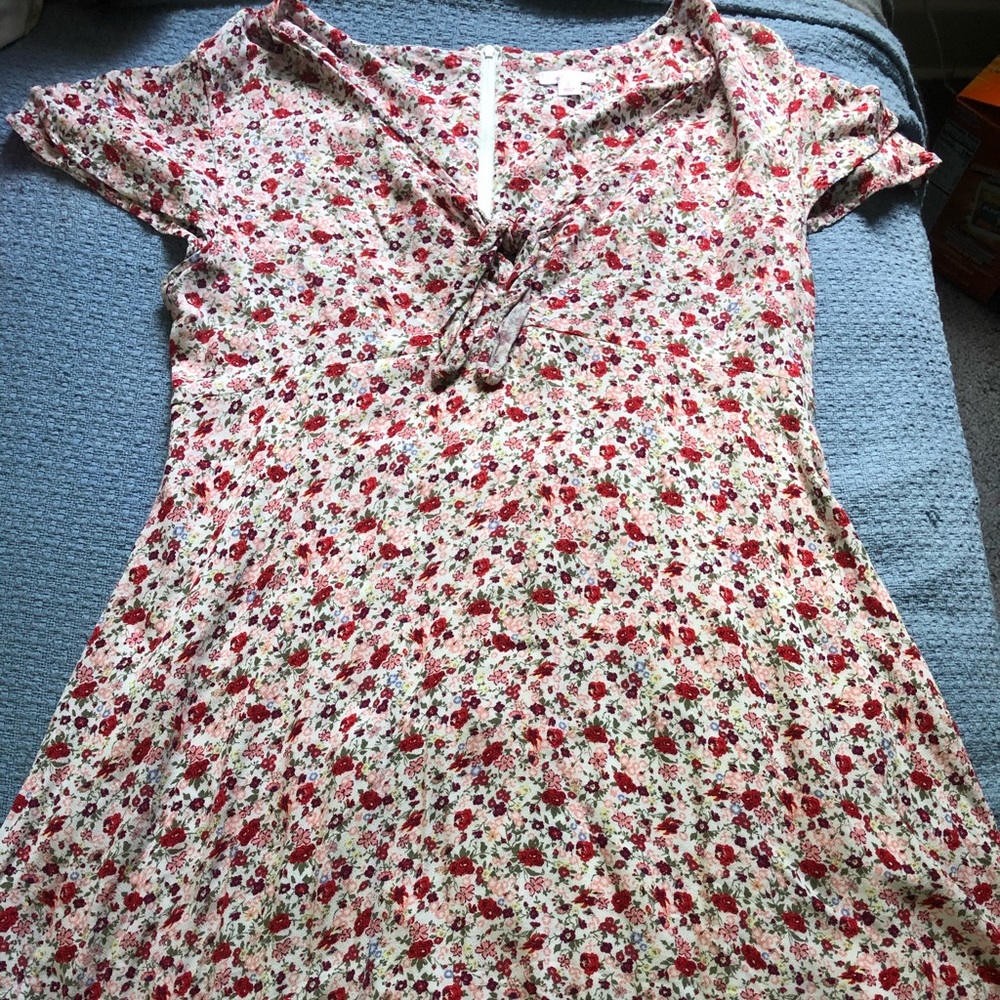 Flower Print Dress